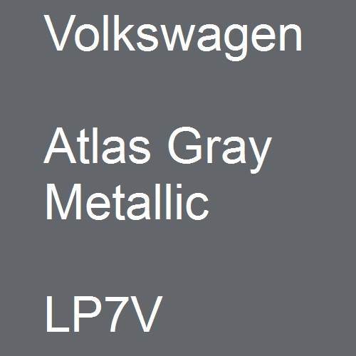 Volkswagen, Atlas Gray Metallic, LP7V.